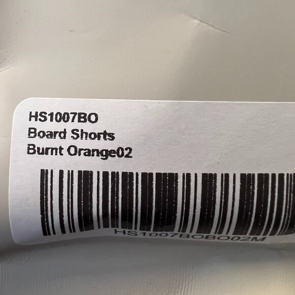 Hidden NY Board Shorts Burnt Orange NWT Various Sizes - Picture 6 of 6